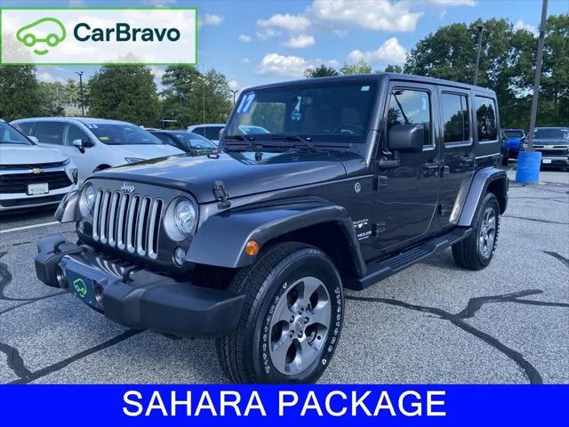 2017 Jeep Wrangler Unlimited Sahara for sale in Hudson, MA