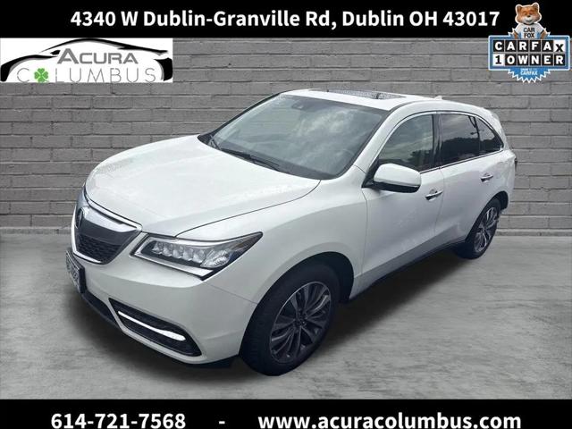 2016 Acura MDX Technology Package for sale near Dublin, OH