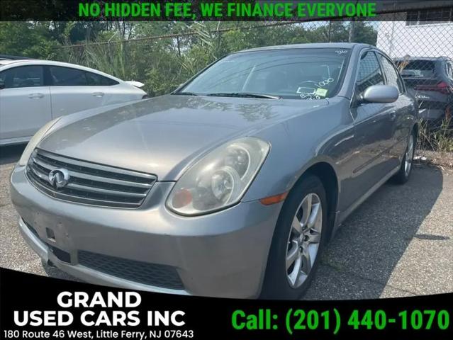 2005 INFINITI G35 Base for sale in Little Ferry, NJ