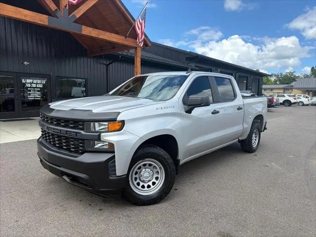 2021 Chevrolet Silverado 1500 4WD Crew Cab Short Bed WT for sale in Gallipolis, OH