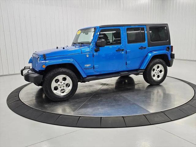 2015 Jeep Wrangler Unlimited Sahara for sale in Mason City, IA
