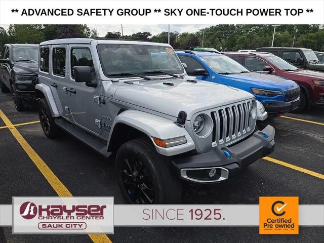 2022 Jeep Wrangler 4xe Unlimited Sahara 4x4 for sale in Sauk City, WI