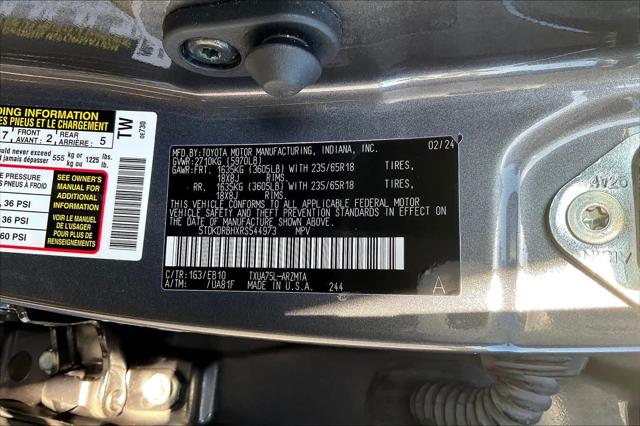 Certified Used 2024 Magnetic Gray Metallic Toyota XLE image 68