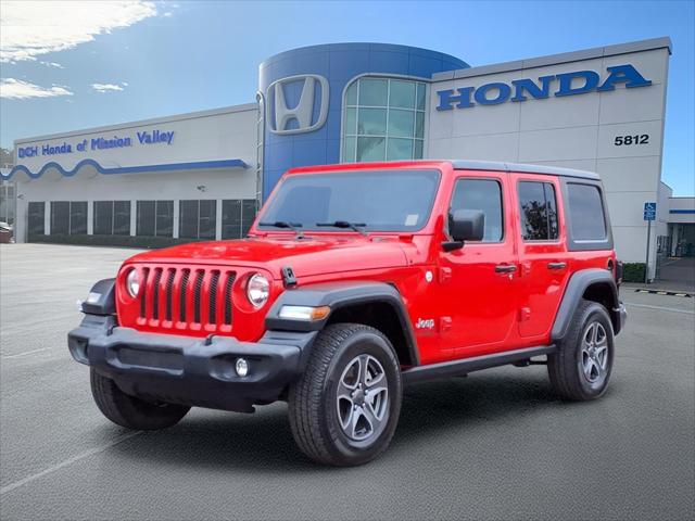 2019 Jeep Wrangler Unlimited Sport S 4x4 for sale in Mission Valley, CA
