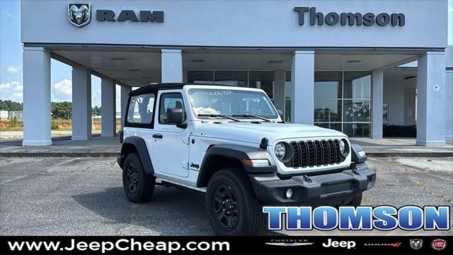 2024 Jeep Wrangler 2-Door Sport 4x4 for sale in Thomson, GA