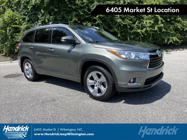 2014 Toyota Highlander Limited V6 for sale in Wilmington, NC