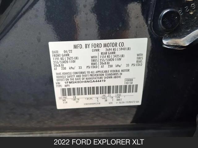 2022 Ford Explorer XLT