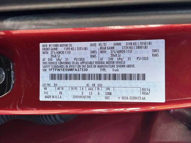 2021 Ford F-150 XLT