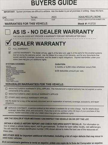 2023 GMC Terrain FWD SLE