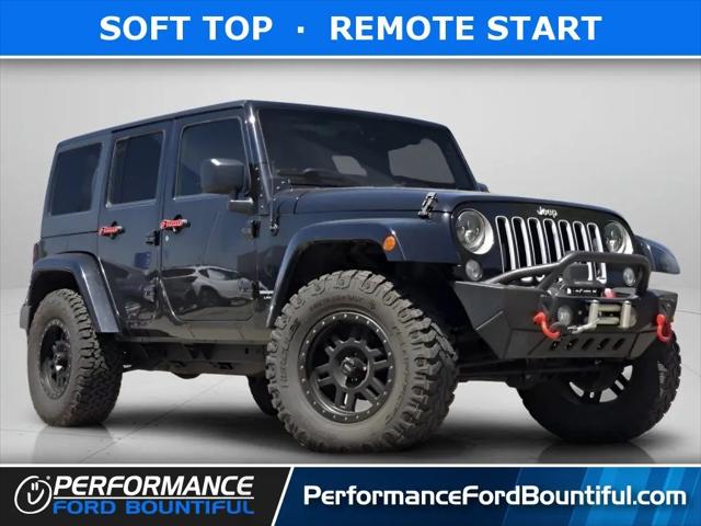 2018 Jeep Wrangler JK Unlimited Sahara for sale in Bountiful, UT
