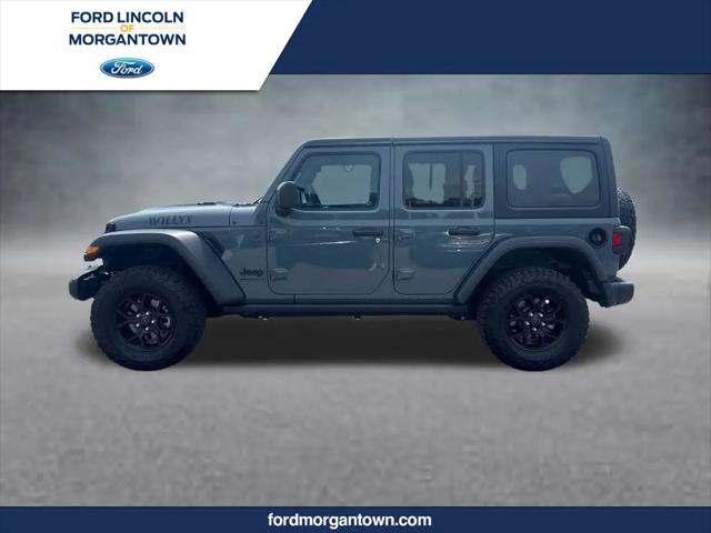 2024 Jeep Wrangler 4-Door Willys 4x4 for sale in Morgantown, WV