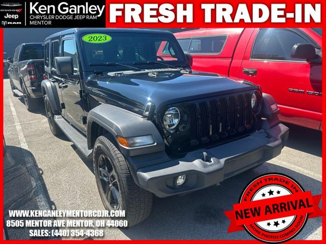 2023 Jeep Wrangler 4-Door Sport Altitude 4x4 for sale in Mentor, OH