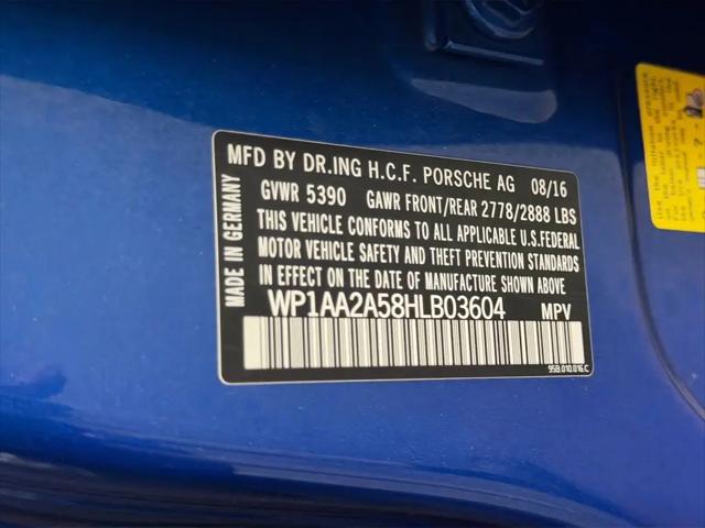 2017 Porsche Macan Macan