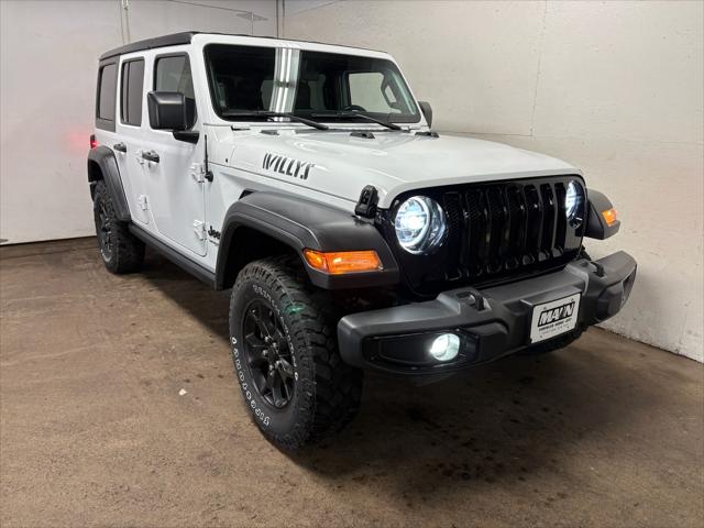 2022 Jeep Wrangler Unlimited Willys 4x4 for sale in Johnstown, NY