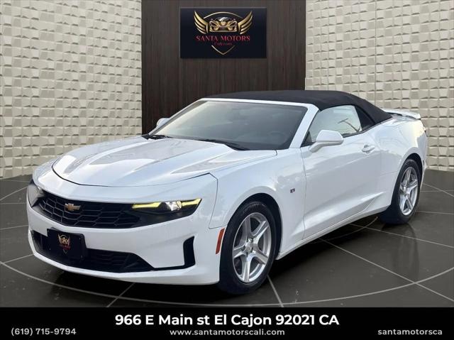 2020 Chevrolet Camaro RWD Convertible 1LT for sale in El Cajon, CA