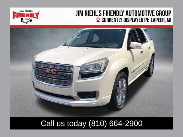 2014 GMC Acadia Denali for sale in Lapeer, MI