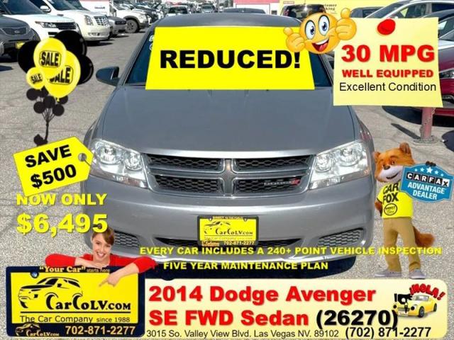 2014 Dodge Avenger SE for sale in Las Vegas, NV