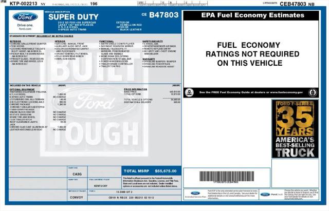 2012 Ford F-350 LARIAT