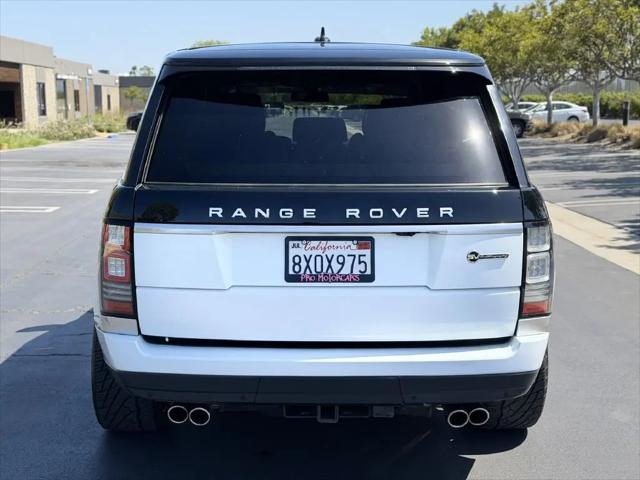 2016 Land Rover Range Rover 5.0L V8 Supercharged SV Autobiography
