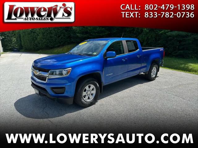 2018 Chevrolet Colorado WT for sale in South Barre, VT