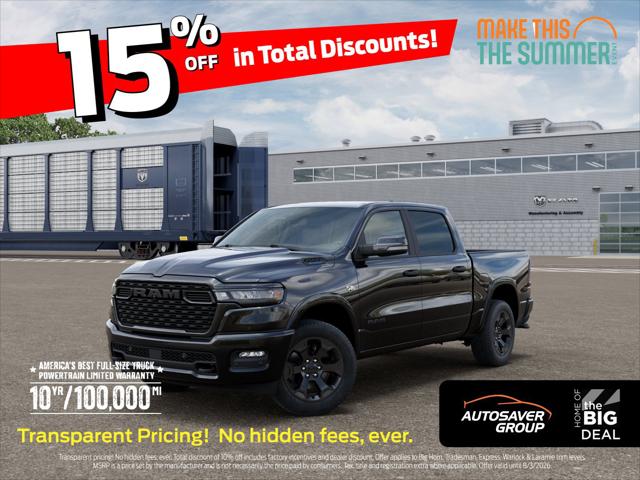 2026 Ram 1500 Big Horn Crew Cab 4x4 5'7" Box for sale in Newport, VT