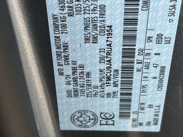 2024 Ford Escape Platinum