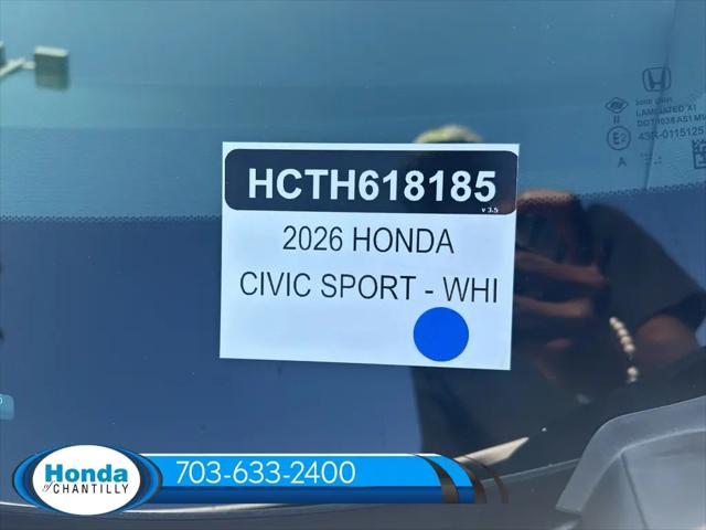 2026 Honda Civic Sport