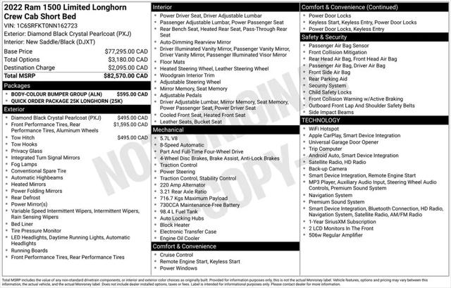 2022 Ram 1500 Limited Longhorn