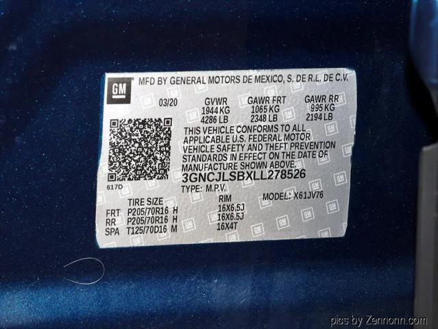 2020 Chevrolet Trax FWD LT