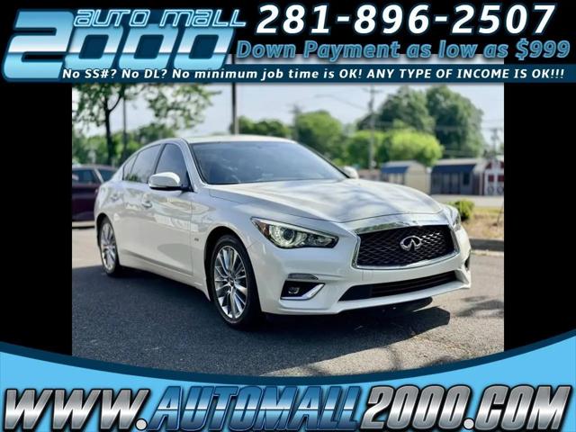 2019 INFINITI Q50 3.0t LUXE for sale in Houston, TX