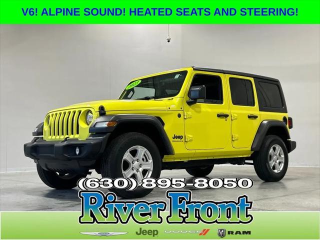 2023 Jeep Wrangler 4-Door Sport S 4x4 for sale in North Aurora, IL