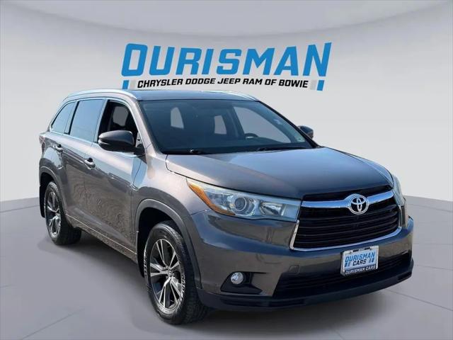 2016 Toyota Highlander XLE V6 for sale in Bowie, MD