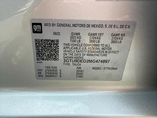 2021 GMC Sierra 1500 4WD Crew Cab Short Box SLT