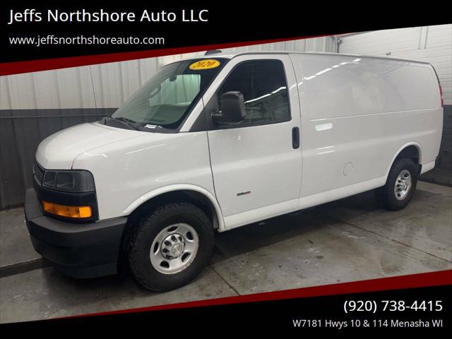 2020 Chevrolet Express Cargo Van RWD 3500 Regular Wheelbase WT for sale in Menasha, WI