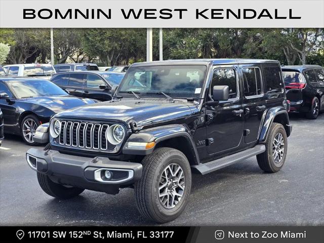 2025 Jeep Wrangler 4-Door Sahara 4x4 for sale in Miami, FL