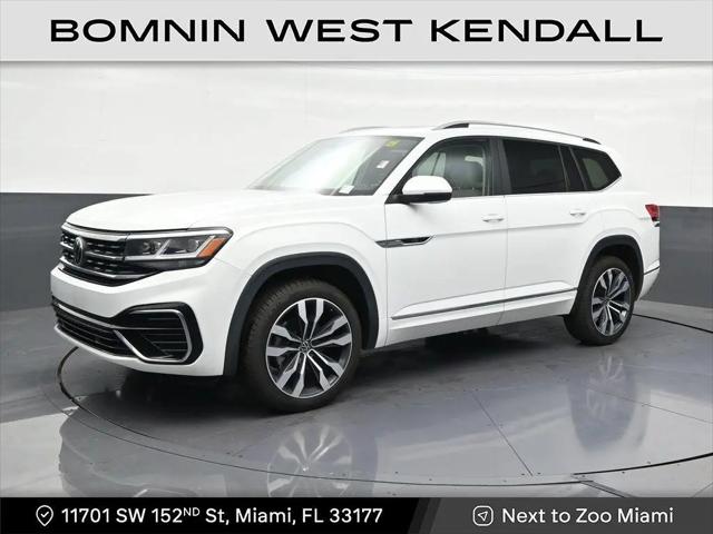 2021 Volkswagen Atlas 3.6L V6 SEL R-Line for sale in Miami, FL