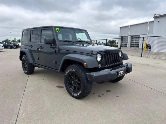 2017 Jeep Wrangler Unlimited Willys Wheeler for sale in Dubuque, IA