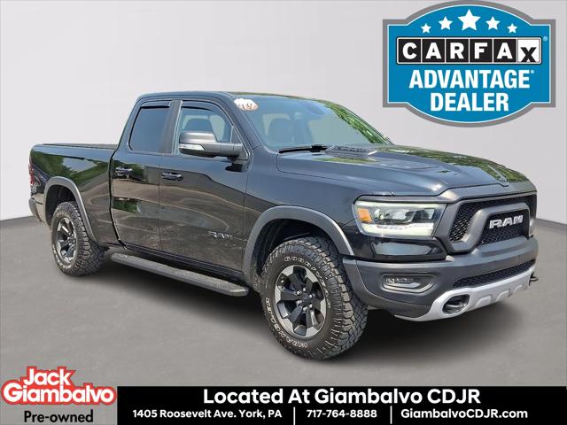 2019 RAM 1500 Rebel Quad Cab 4x4 64 Box 2019 RAM 1500 Rebel Quad Cab 4x4 64 Box