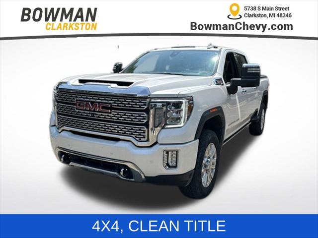 2021 GMC Sierra 2500HD 4WD Crew Cab Standard Bed Denali for sale in Clarkston, MI