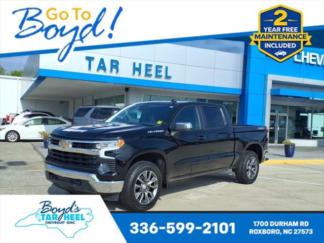 2024 Chevrolet Silverado 1500 4WD Crew Cab Short Bed LT with 2FL for sale in Roxboro, NC