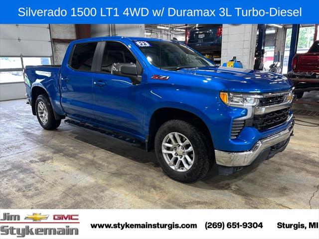 2022 Chevrolet Silverado 1500 4WD Crew Cab Standard Bed LT for sale in Sturgis, MI
