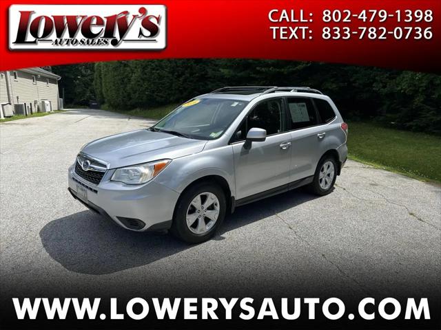 2016 Subaru Forester 2.5i Premium for sale in South Barre, VT
