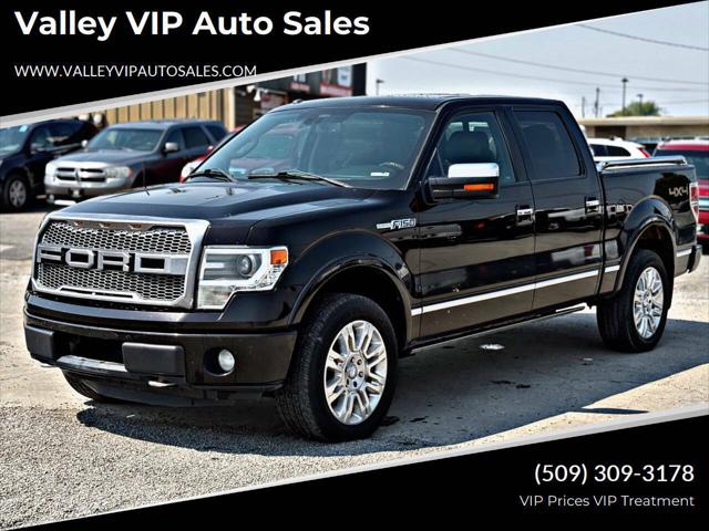 2013 Ford F-150 Platinum 4x4 4dr SuperCrew Styleside 5.5 ft. SB for sale in Spokane Valley, WA