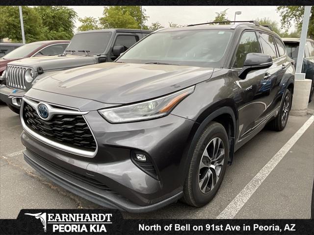 2021 Toyota Highlander Hybrid XLE for sale in Peoria, AZ