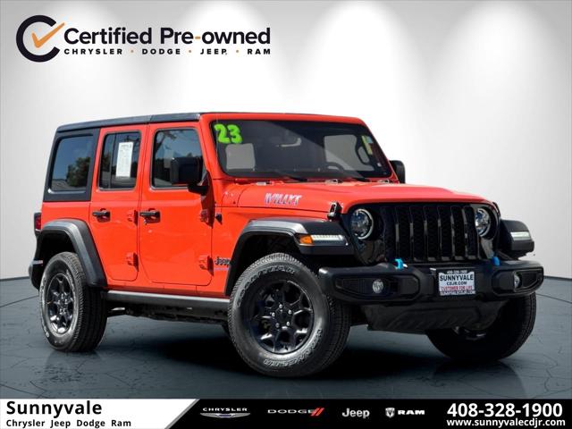 2023 Jeep Wrangler 4xe 4x4 for sale in Sunnyvale, CA