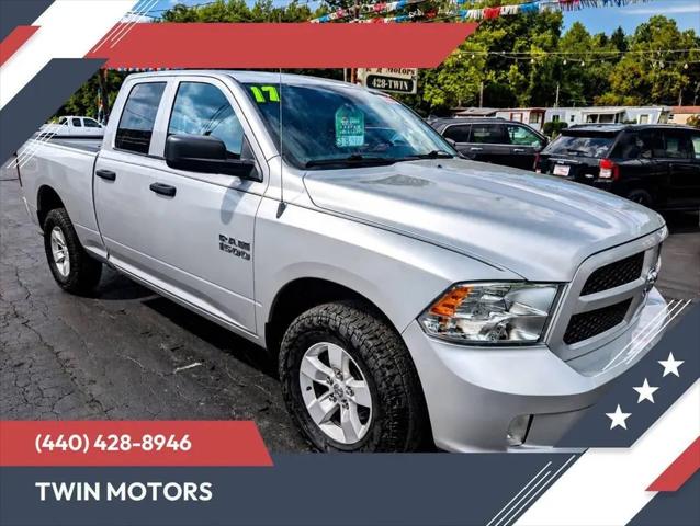 2017 Ram 1500 Express Quad Cab 4x4 6'4" Box for sale in Madison, OH