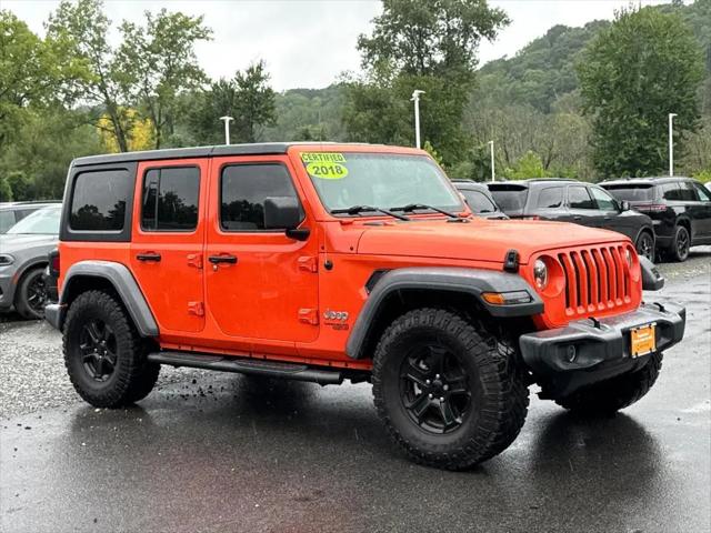 2018 Jeep Wrangler Unlimited Sport S 4x4 for sale in Bedford Hills, NY