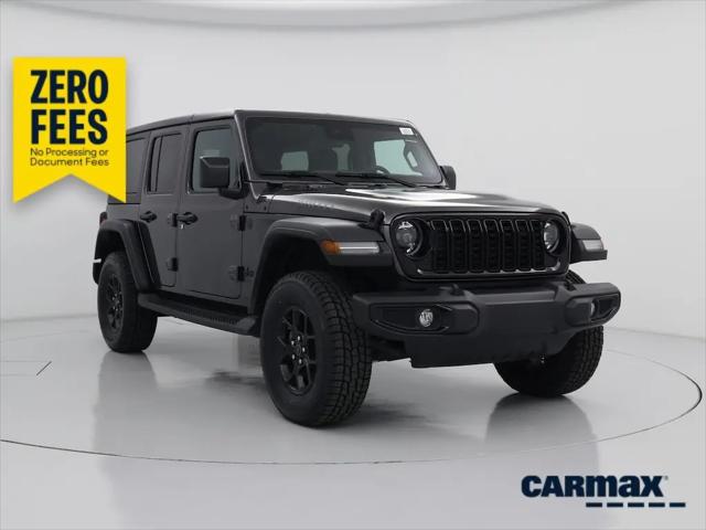 2024 Jeep Wrangler 4-Door Willys 4x4 for sale in Indianapolis, IN