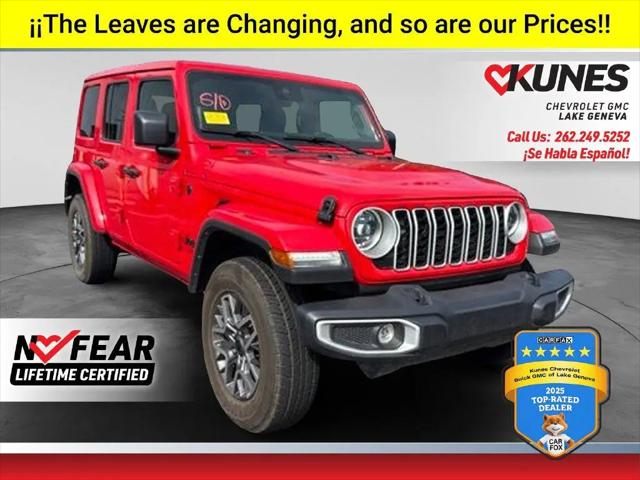 2025 Jeep Wrangler 4-Door Sahara 4x4 for sale in Lake Geneva, WI