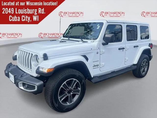 2023 Jeep Wrangler 4-Door Sahara for sale in Dubuque, IA